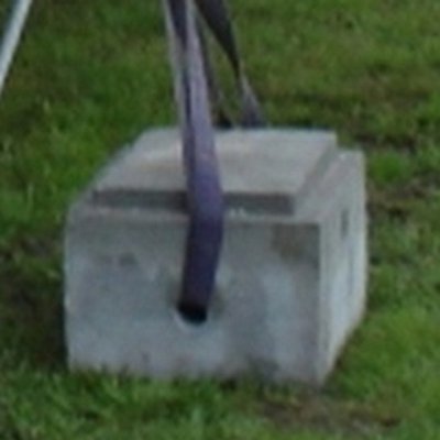 Zátěž 130 kg – betonový blok